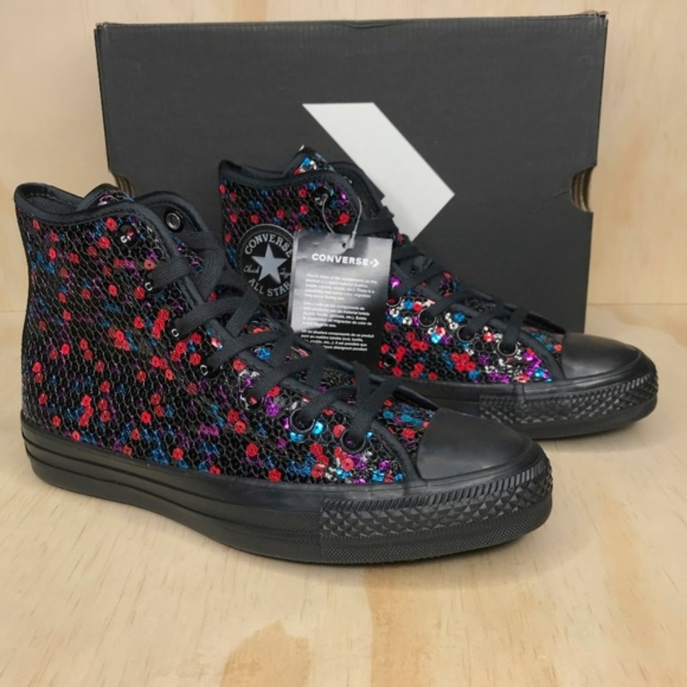 NIB Converse All Star Chuck Taylor Sequins Hi Top